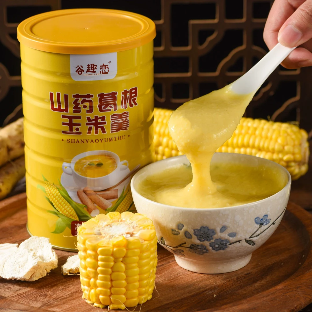 【谷趣恋】山药葛根玉米粉玉米糊五谷杂粮粉代餐不添加蔗糖原味早餐