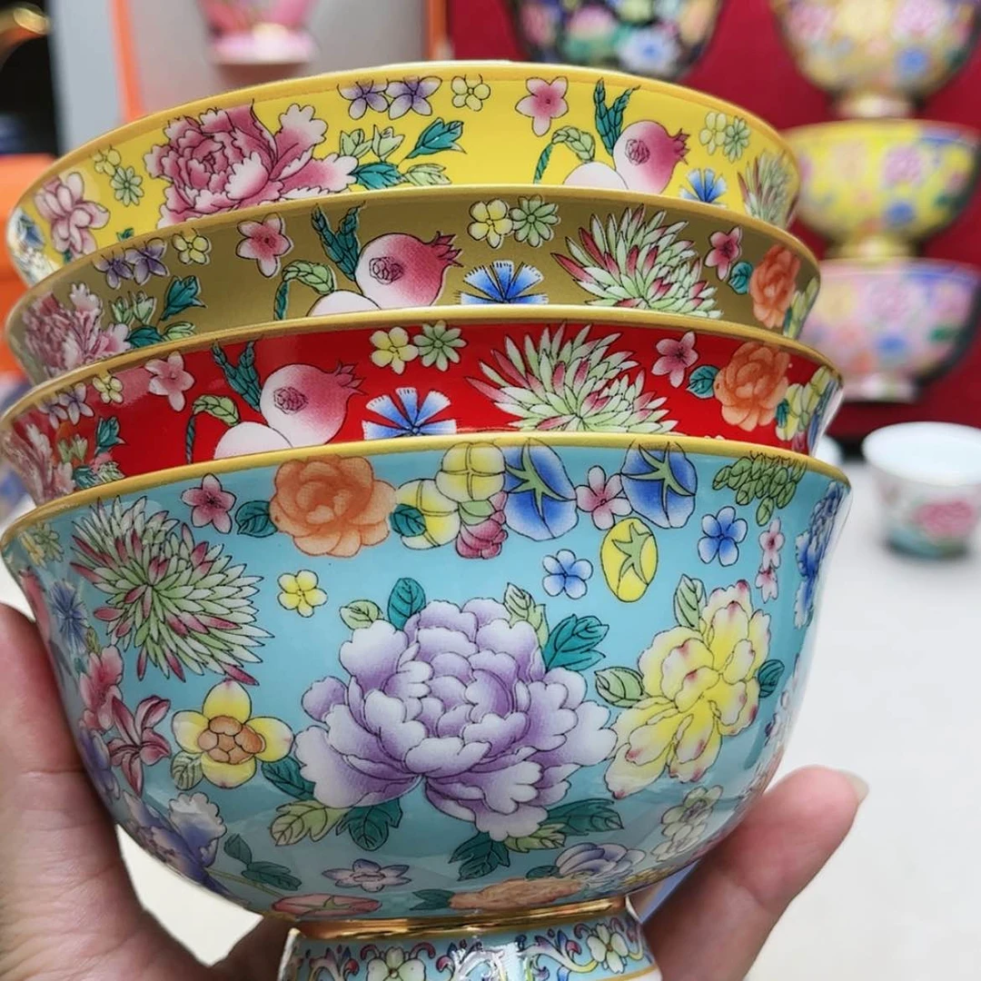 【闪购商品】珐琅5寸4个………………