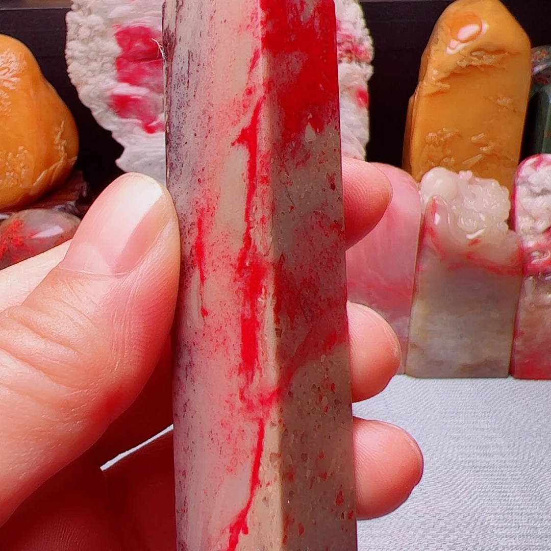 鸡血石昌化鸡血石印章