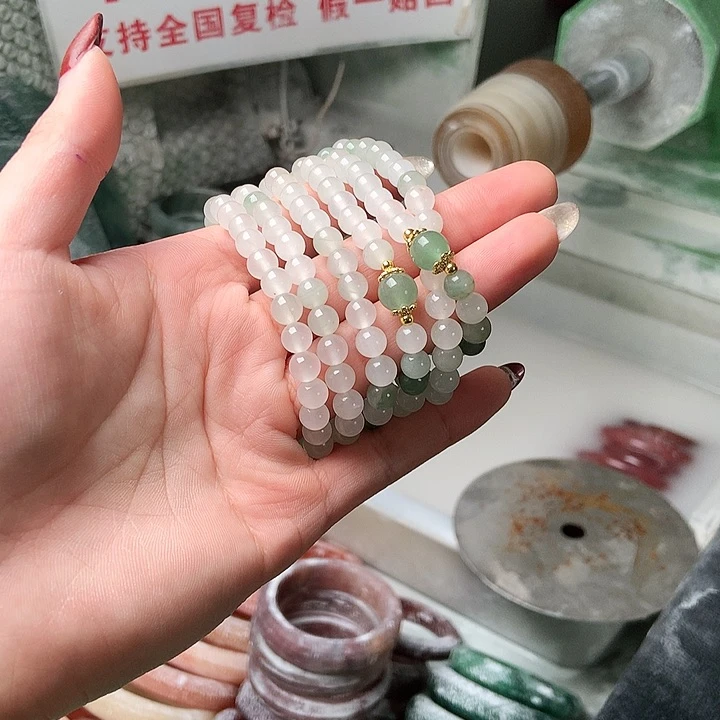 石英质玉未镶嵌手镯