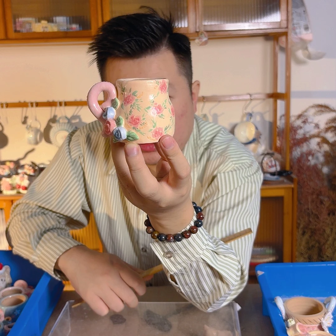 老梧家的手工多肉花盆