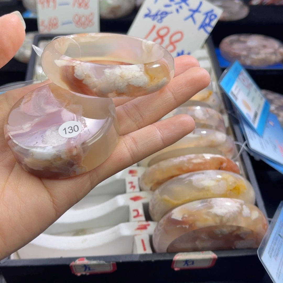 石英质玉手镯未镶嵌旺**宝52/130