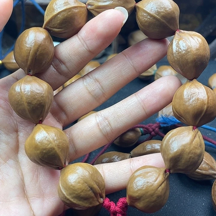 不****年广东梅林铁橄榄核手串21x 24