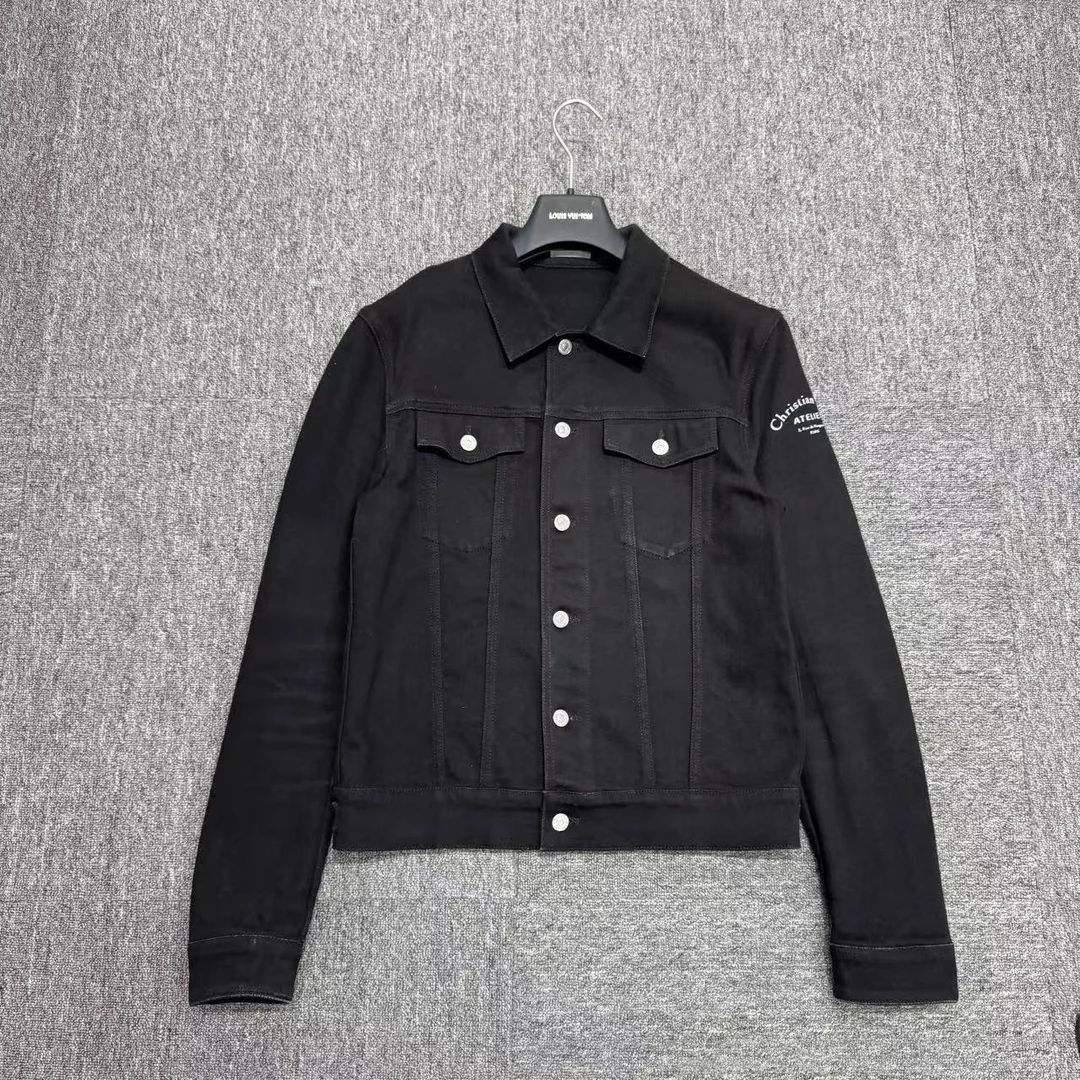 95新 DIOR/迪奥  标语logo牛仔夹克/50码/编码11817