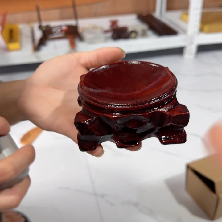 琉璃手工艺品红木工艺品摆件