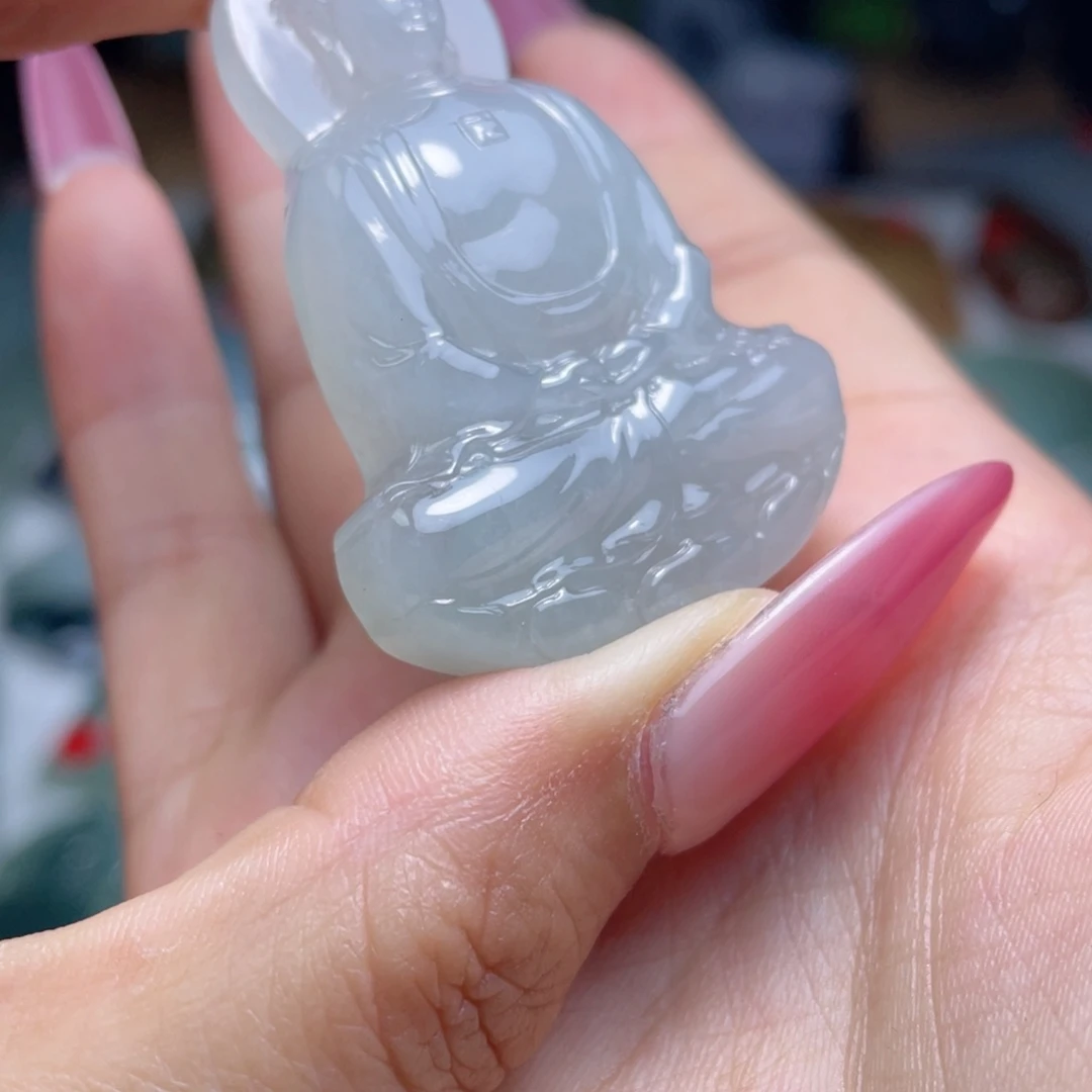 翡翠未镶嵌颈饰成品