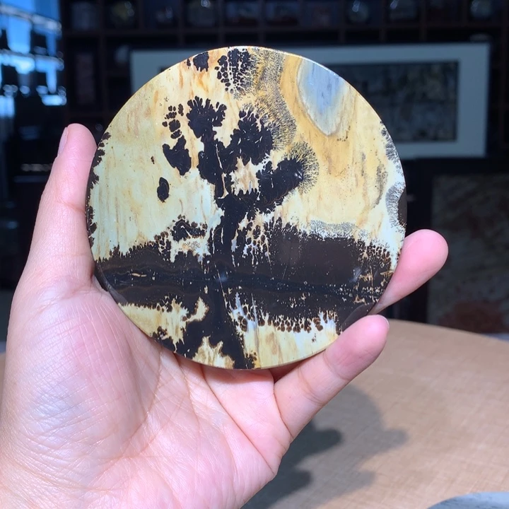 广西国画石摆件，观赏收藏