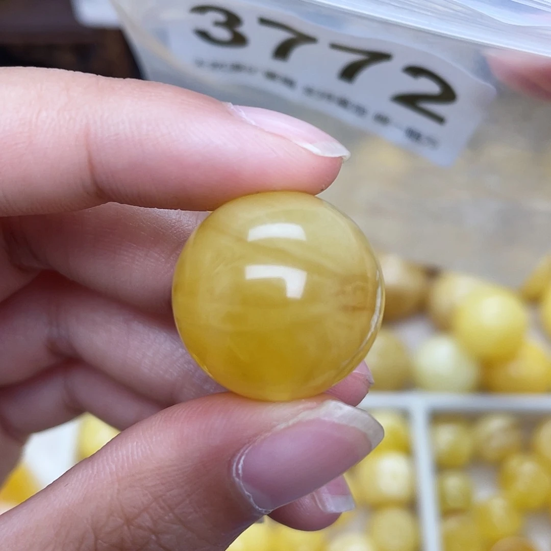 蜜蜡未镶嵌珠宝奇石粉20.6