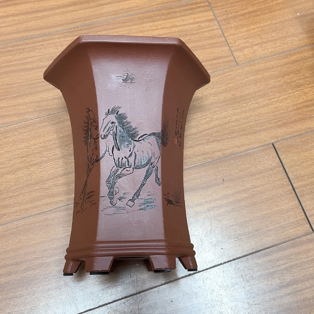 飘***花盆紫砂周之夏精品紫砂花盆