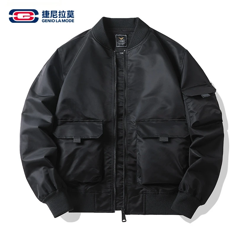 【敖瑞鹏代言】捷尼拉莫秋冬新款加棉外套防风防水外套男