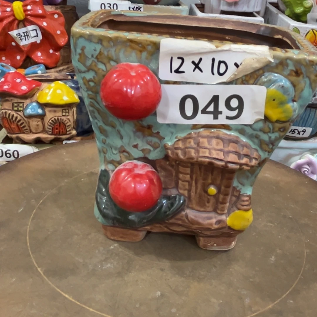 粗陶多肉花盆花盆