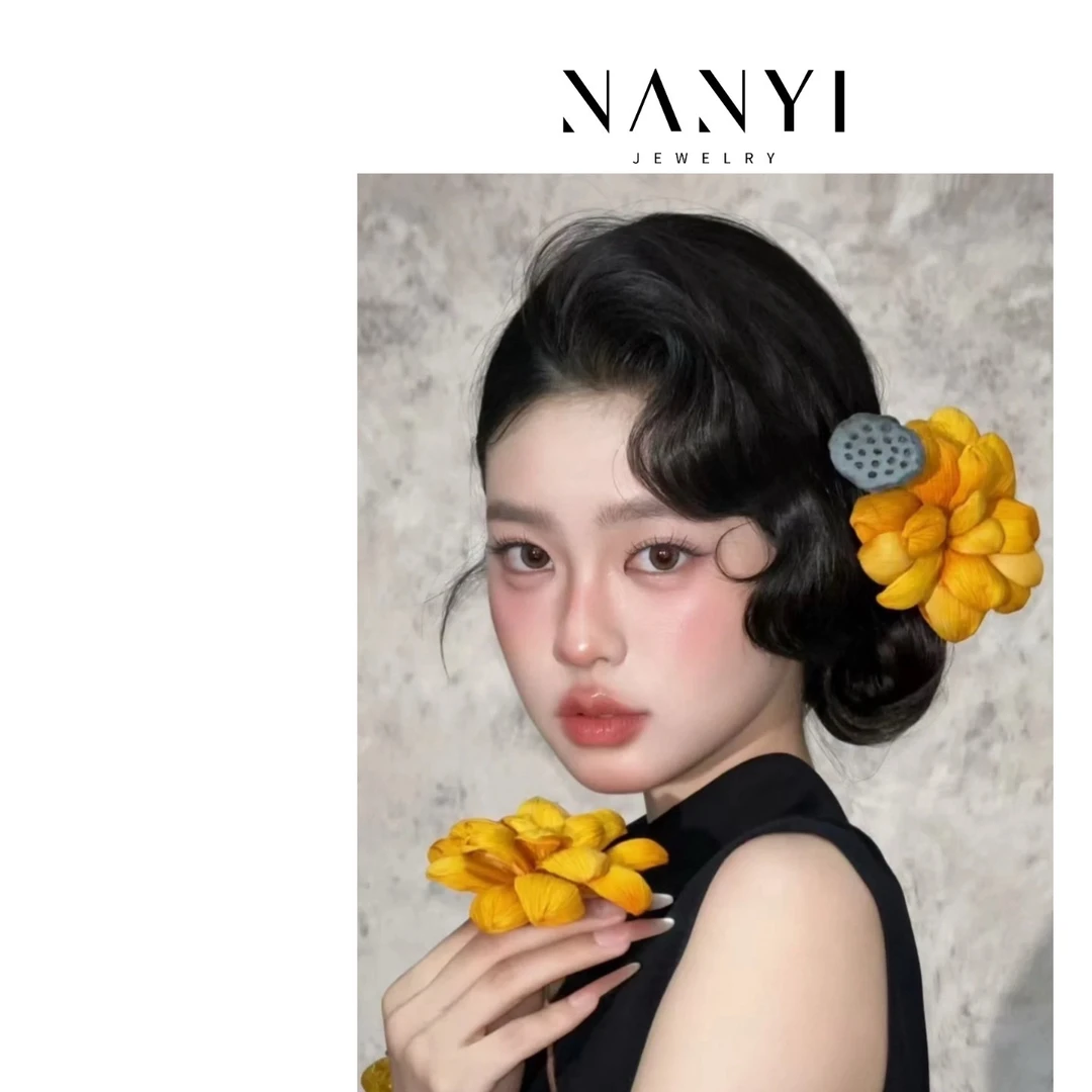 南一｜拿捏东方气质 复古旗袍配饰 三件套