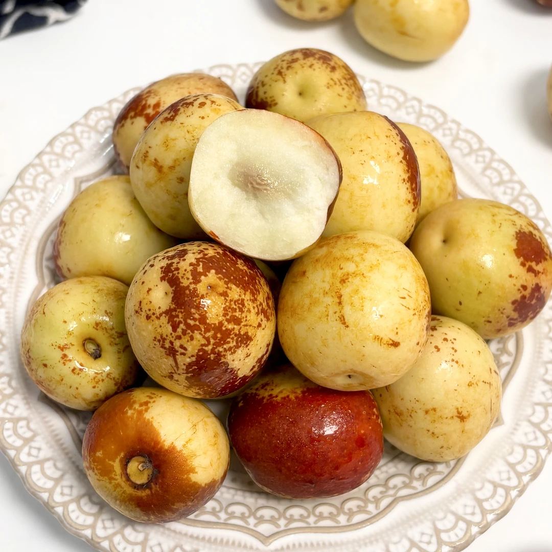 大荔冬枣皮薄肉脆甘甜清香核小肉厚不齁甜羊奶灌溉新鲜采摘