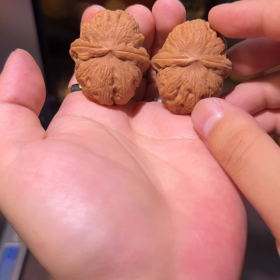 吊坠文玩核桃全品蓟县老树红皮元宝