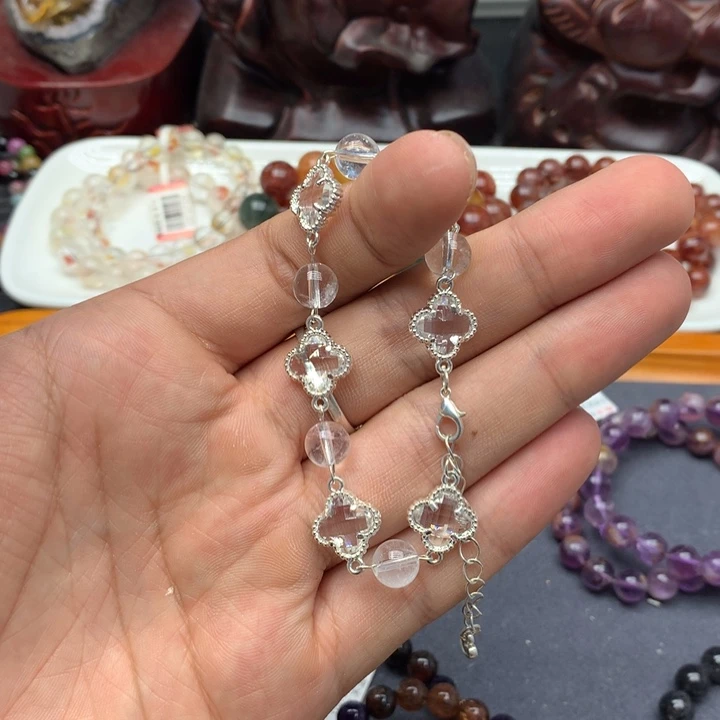 水晶手链未镶嵌天然