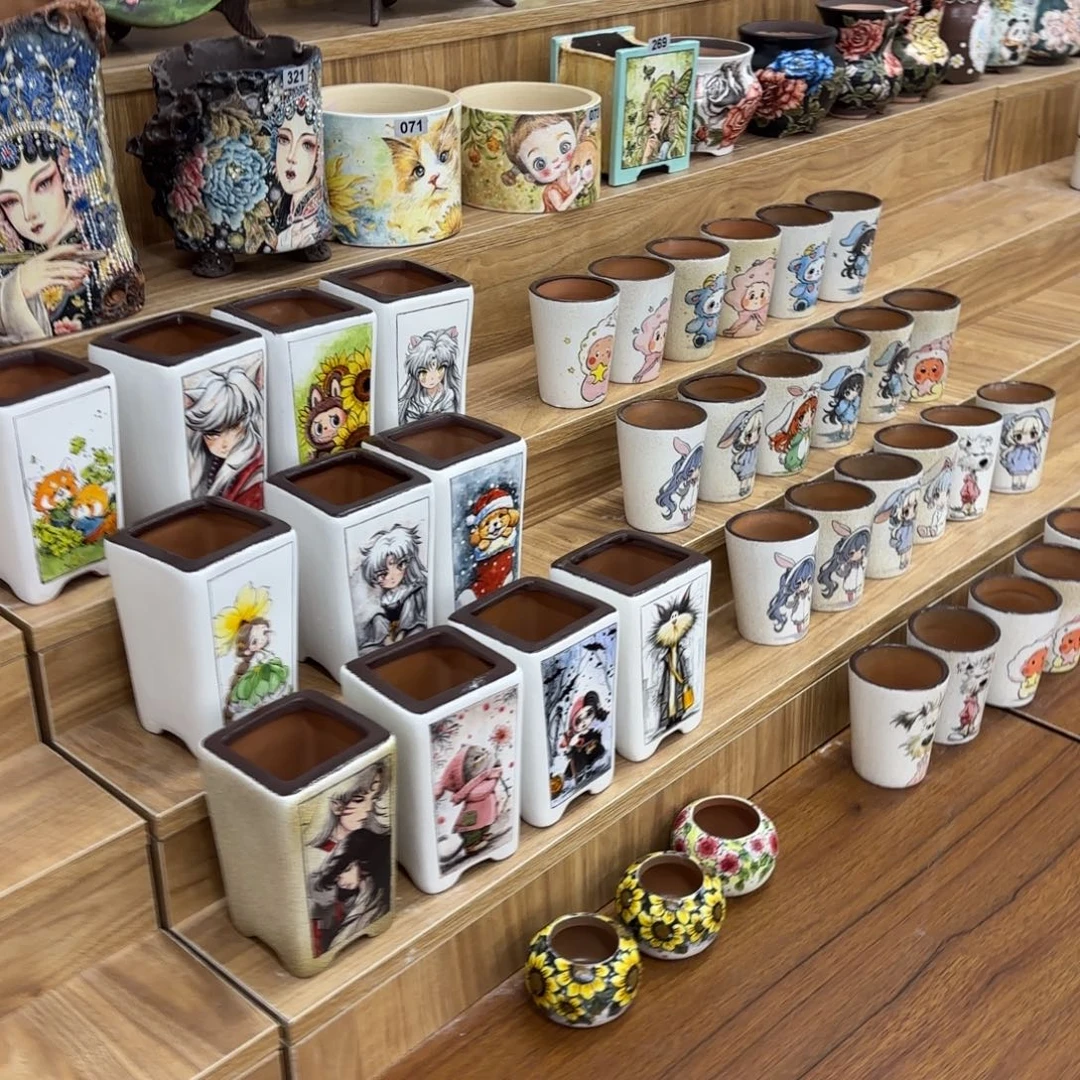 手绘花盆gggggggghhghh