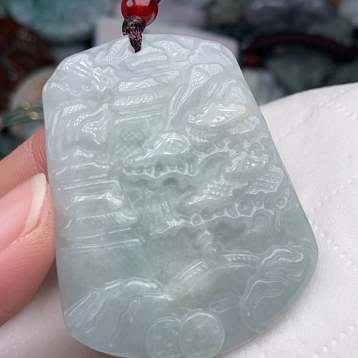 颈饰未镶嵌翡翠翡翠