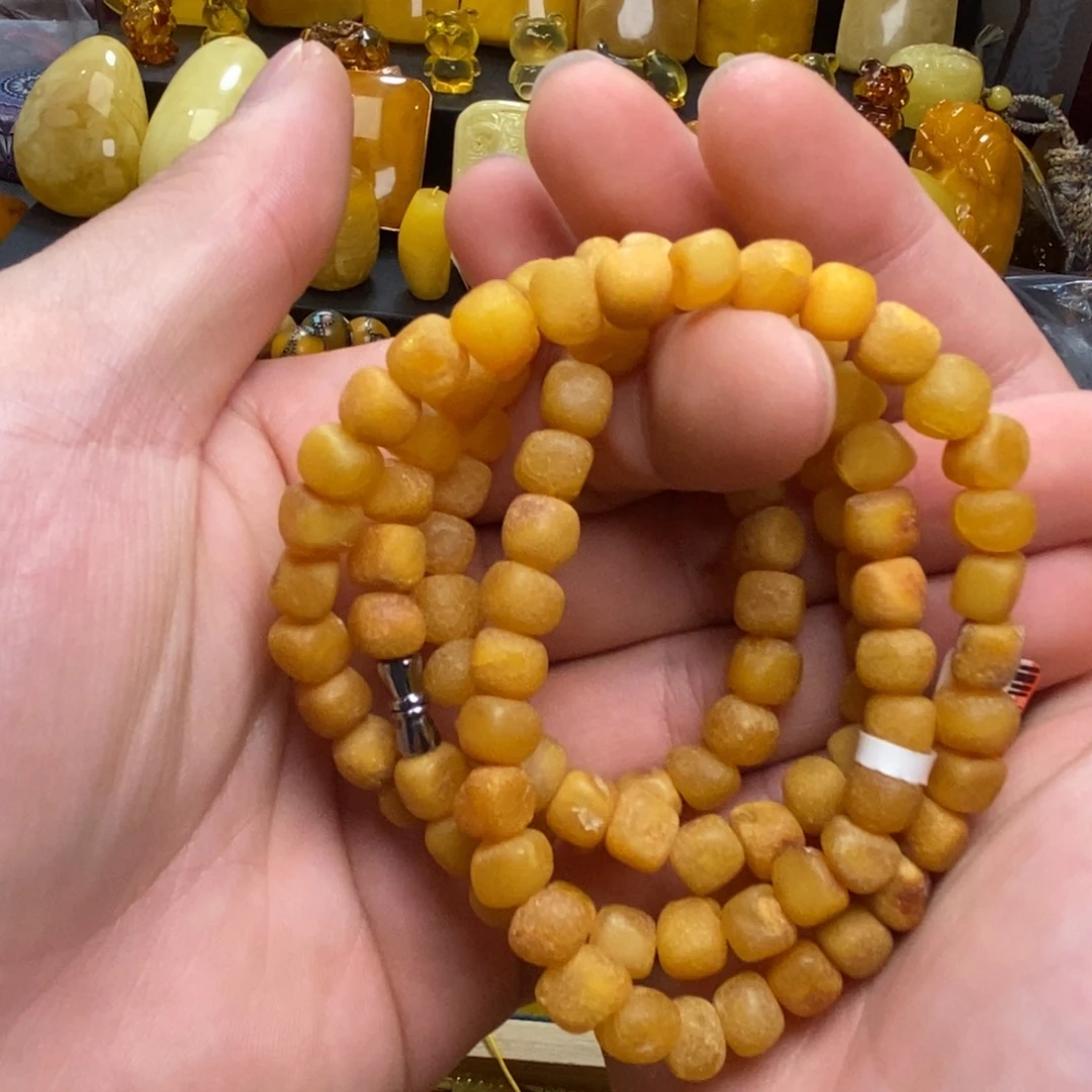 琥珀未镶嵌裸石蜜蜡