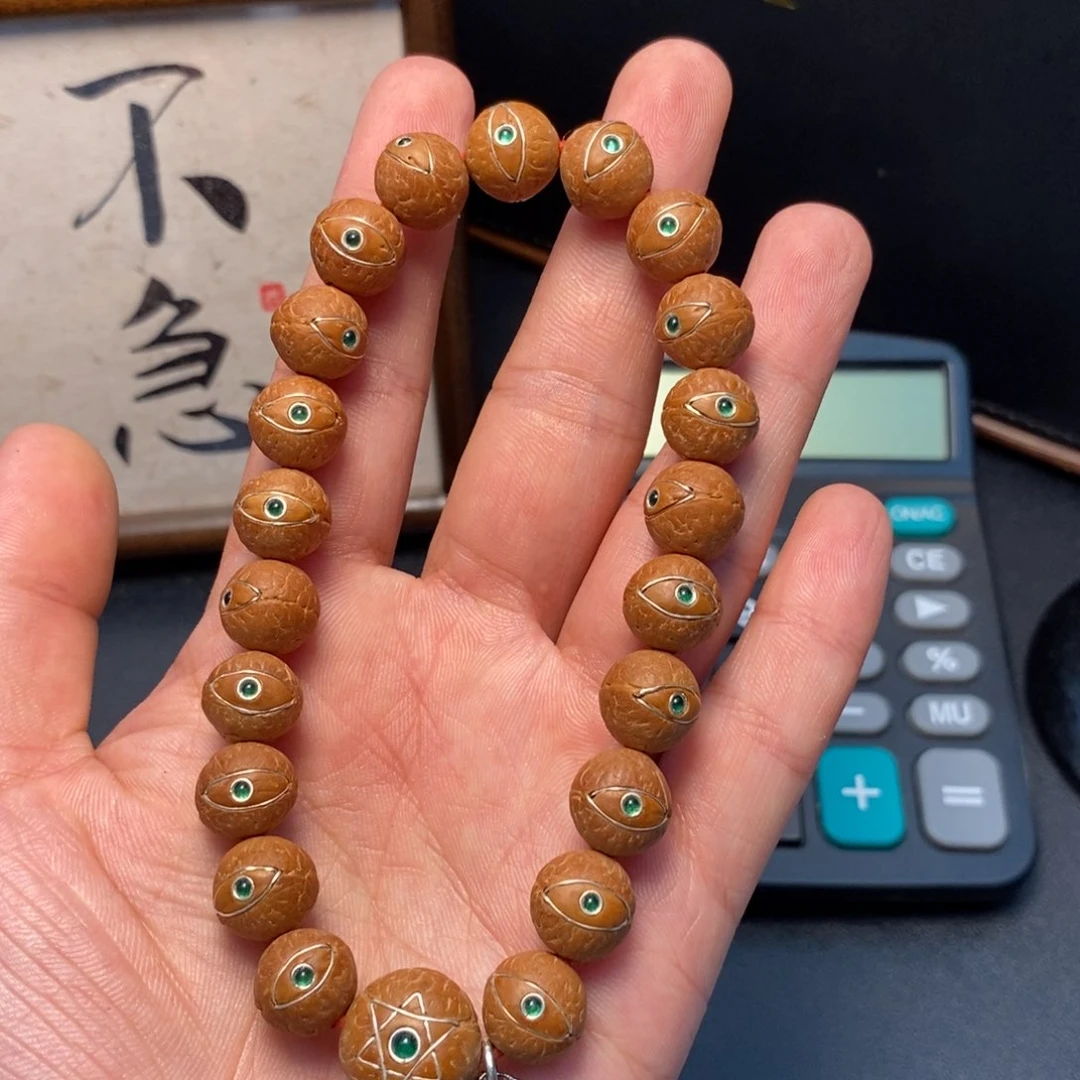 凤眼菩提手串尼泊尔