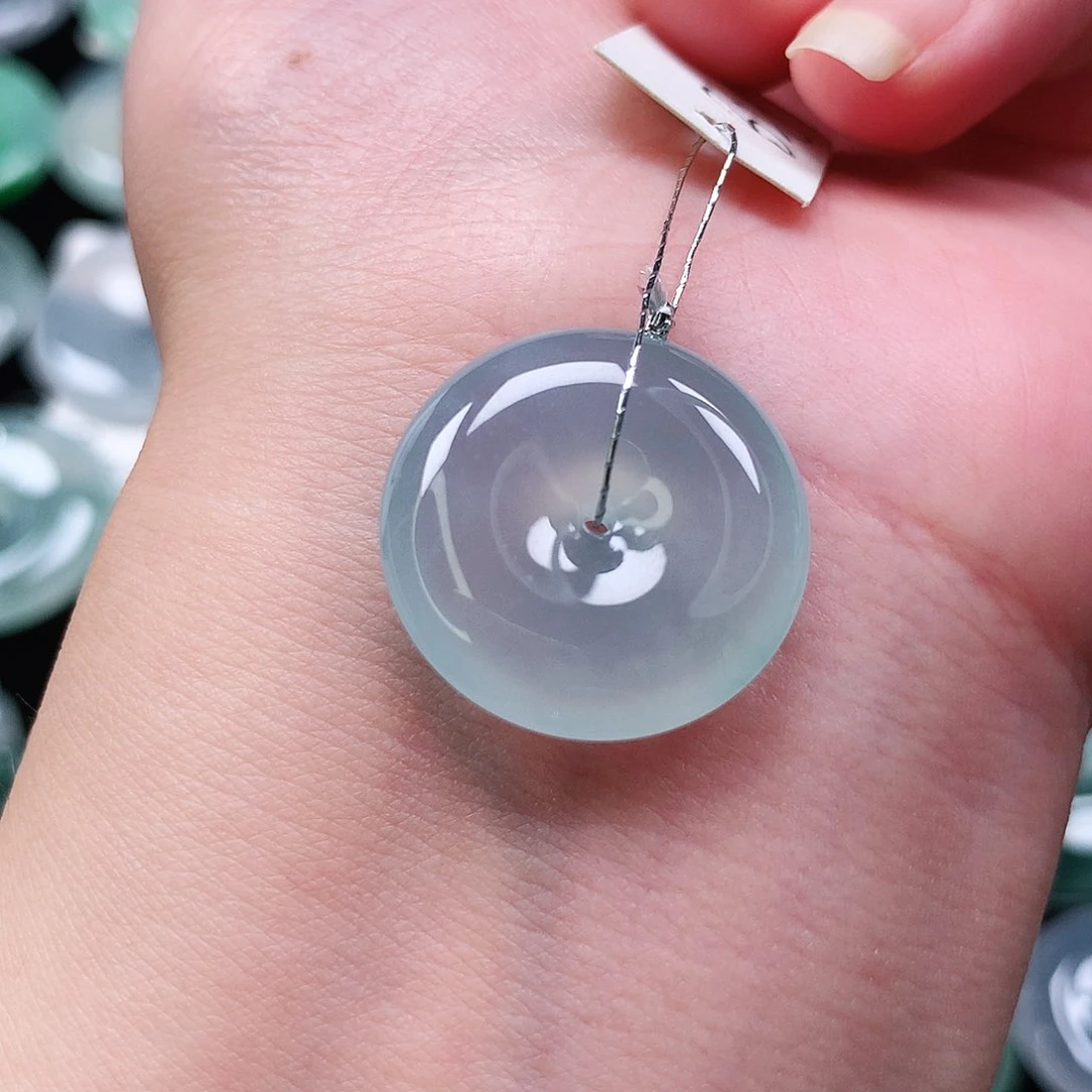 翡翠未镶嵌颈饰20.7/6.2