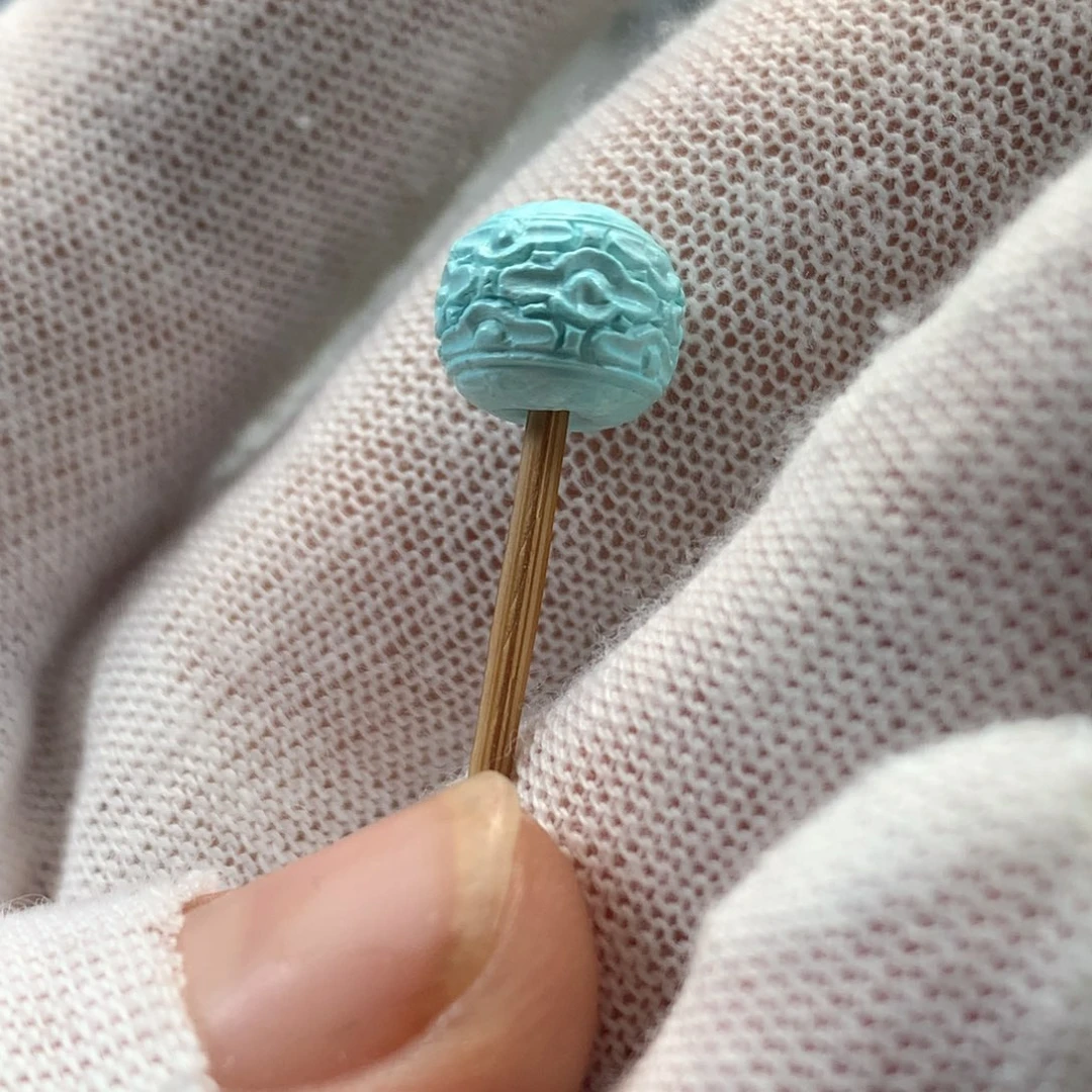 绿松石未镶嵌挂件