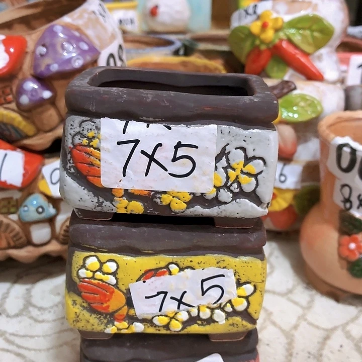 多肉花盆满15包邮