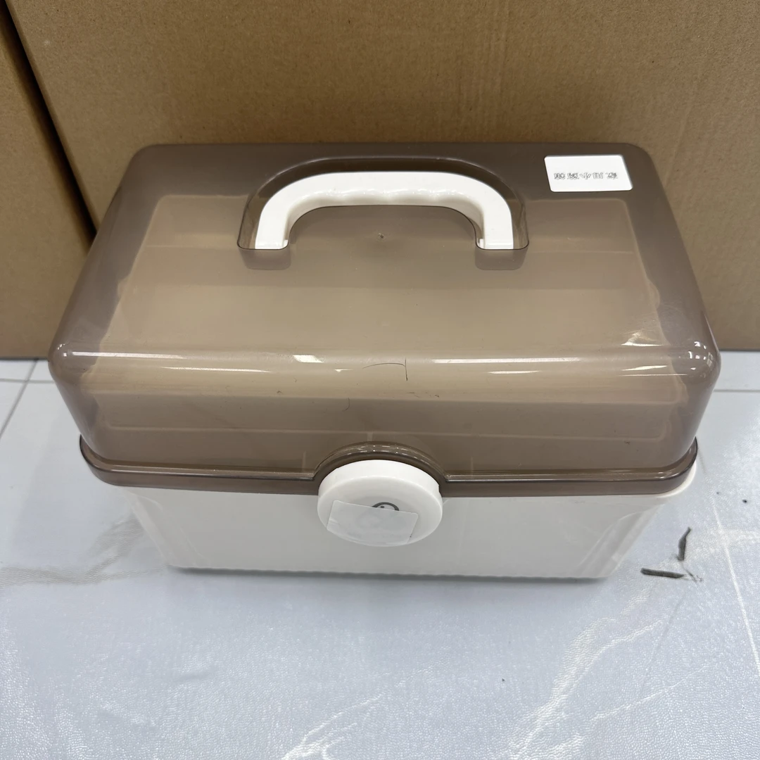 家用小三层药箱颜色随机c