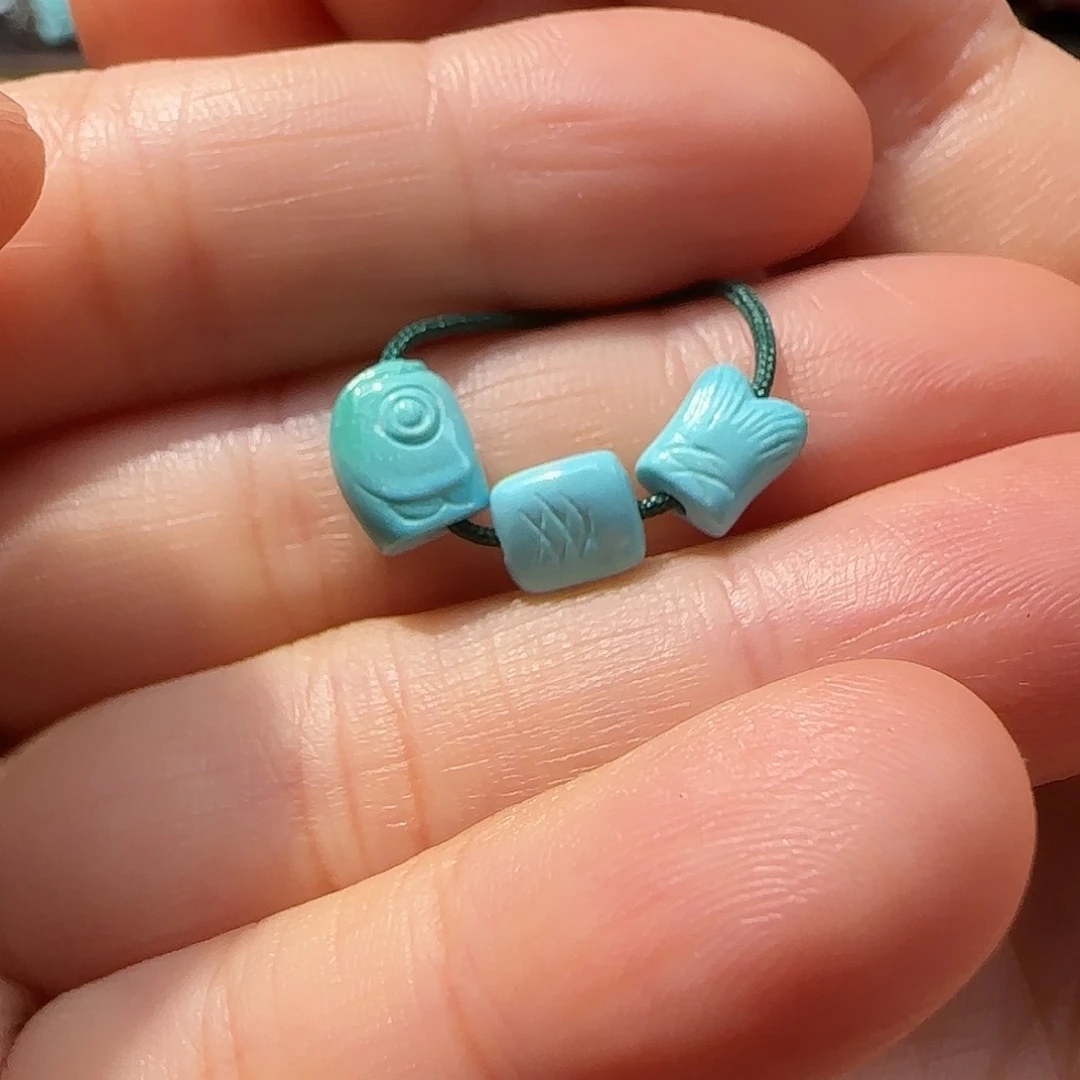 绿松石未镶嵌配饰