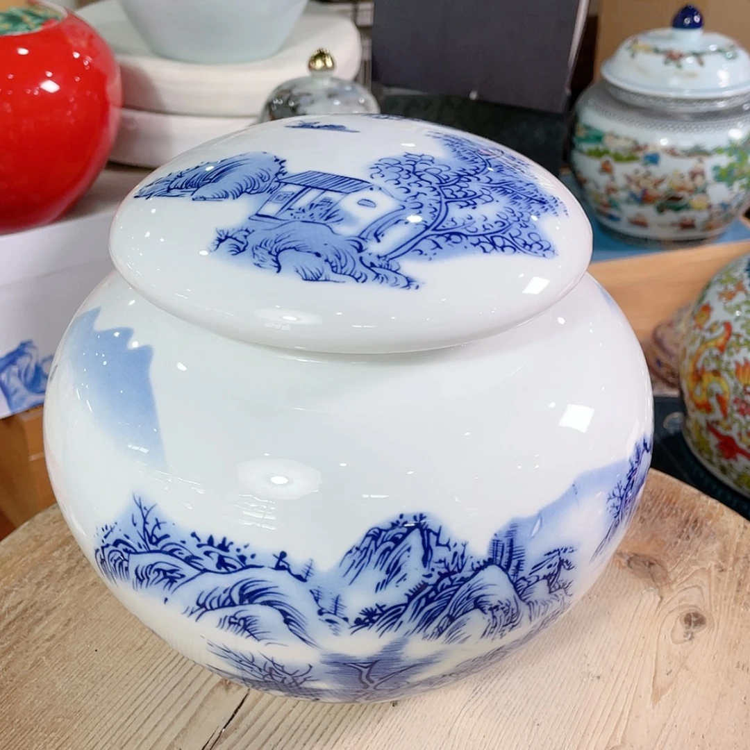 【闪购商品】罐陶瓷茶叶罐密封罐