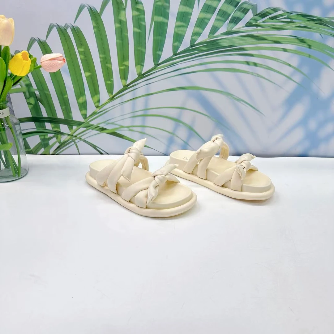 小强家女鞋 芽儿家新款百搭女凉鞋（Y552-6-1）（W35AYV2761614S）