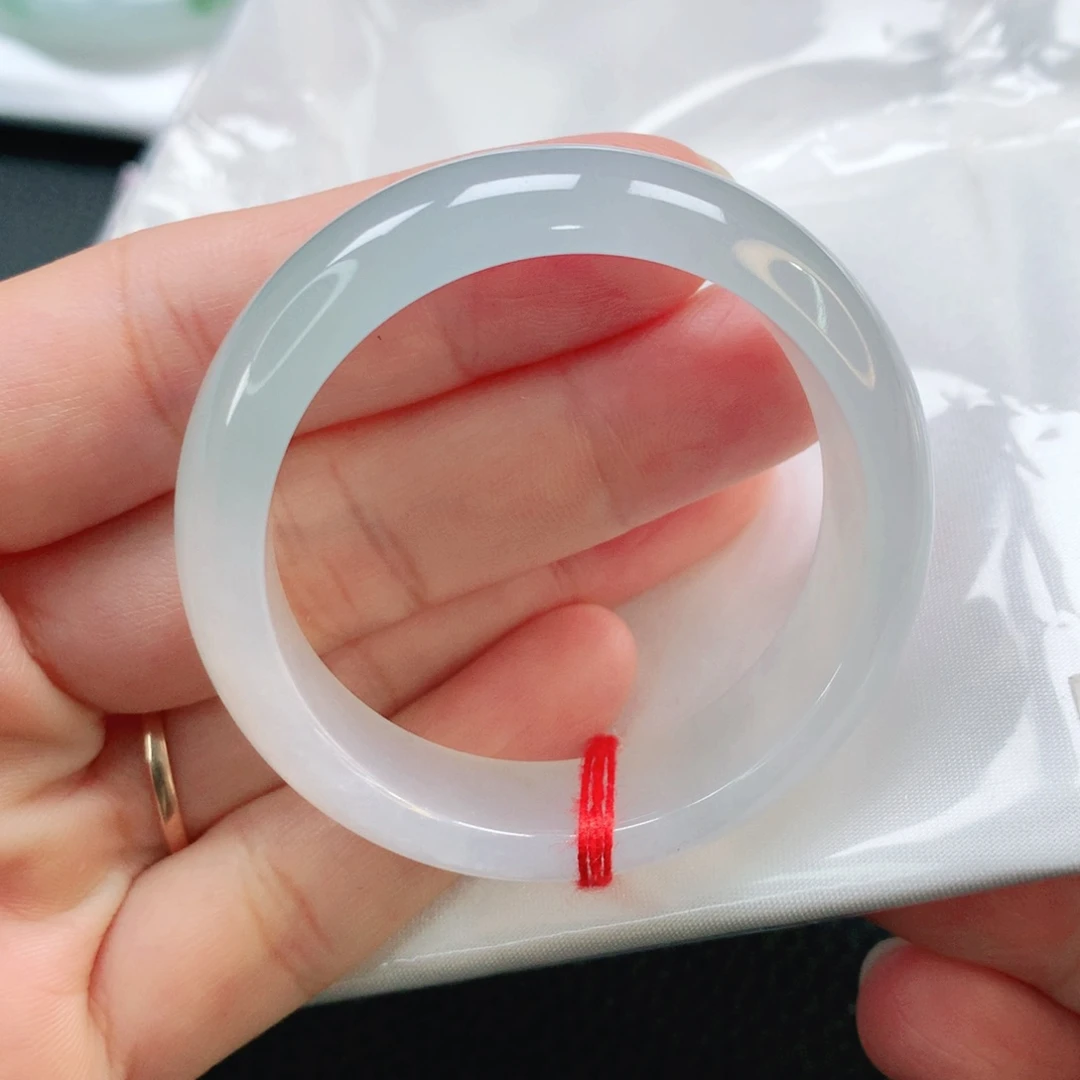 未镶嵌手镯翡翠42童镯