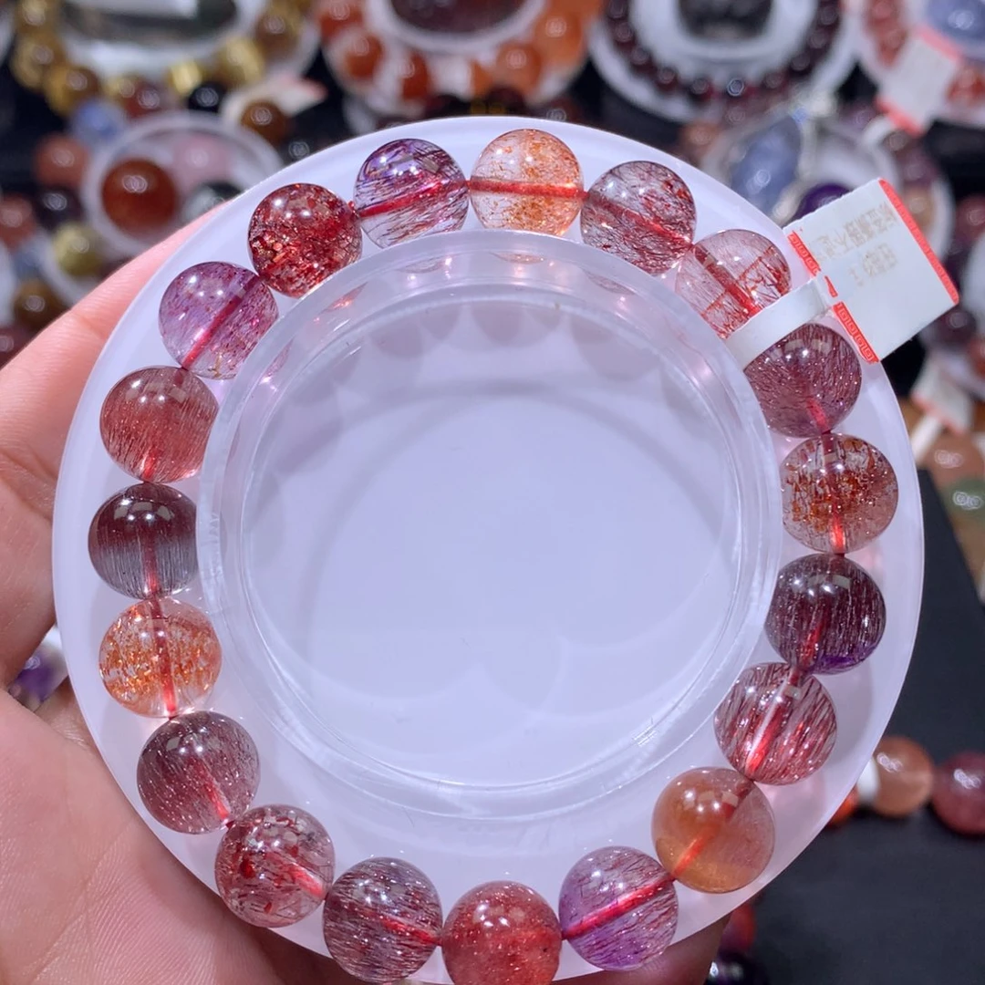未镶嵌手链水晶稀有超七10mm