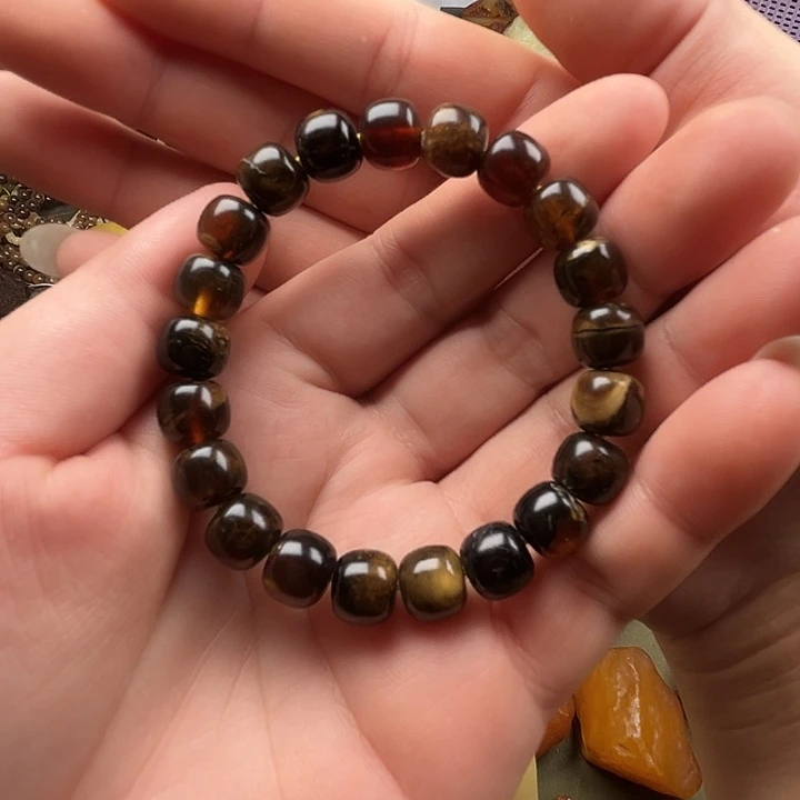 定制琥珀未镶嵌大*猫纯天然蜜蜡吊坠