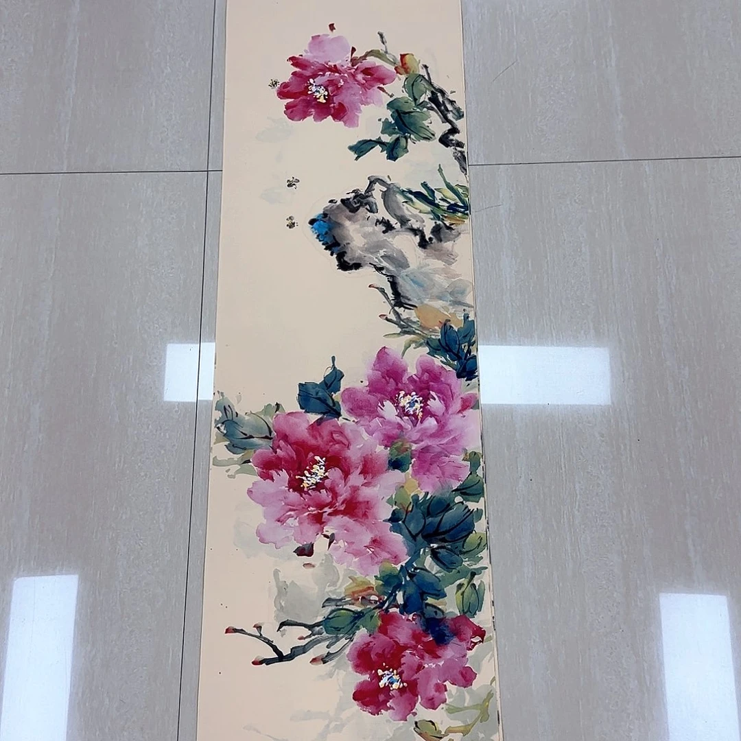 国画国画作品多次
