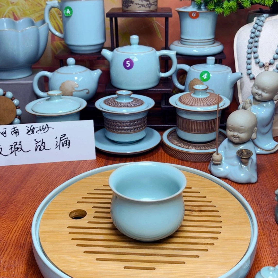 【闪购商品】河南汝州御龍窑，正品茶器摆件