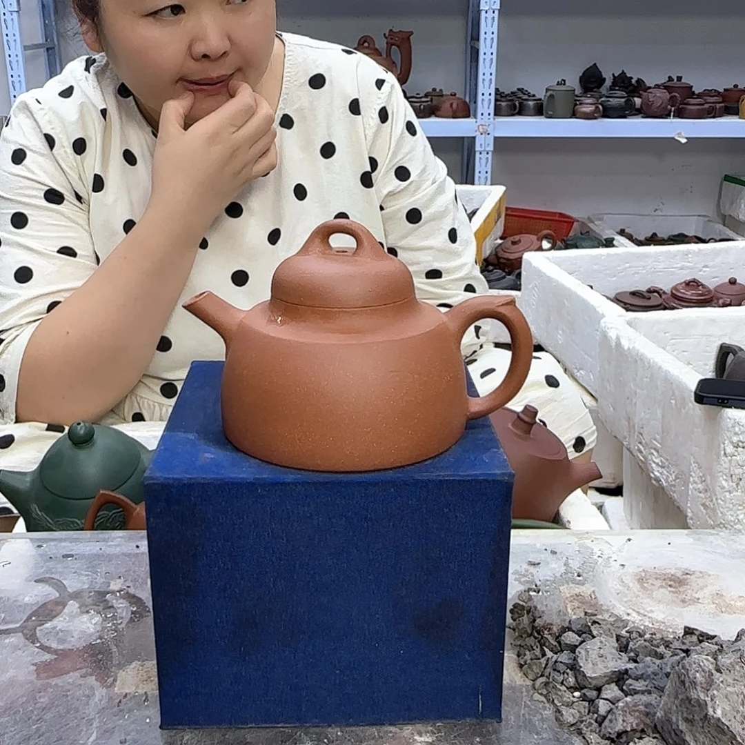 茶壶紫砂宜兴紫砂壶瑕疵处理
