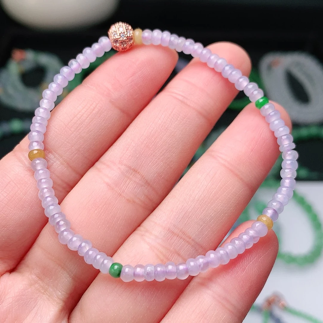 翡翠手链未镶嵌翡翠