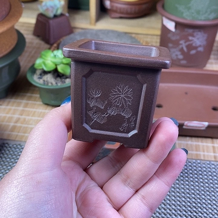 宜兴紫砂精品花盆