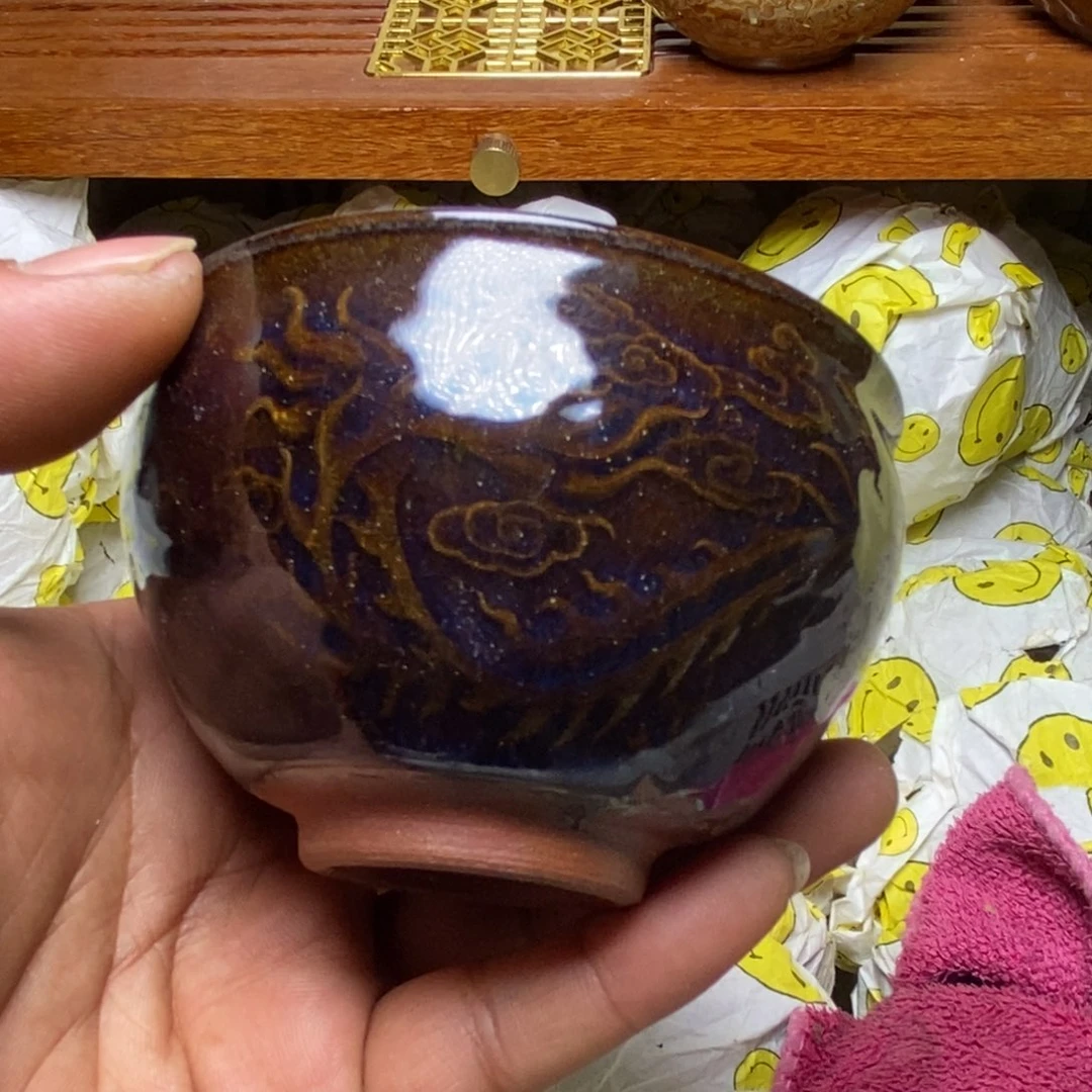 茶盏建盏喝茶主人杯茶杯