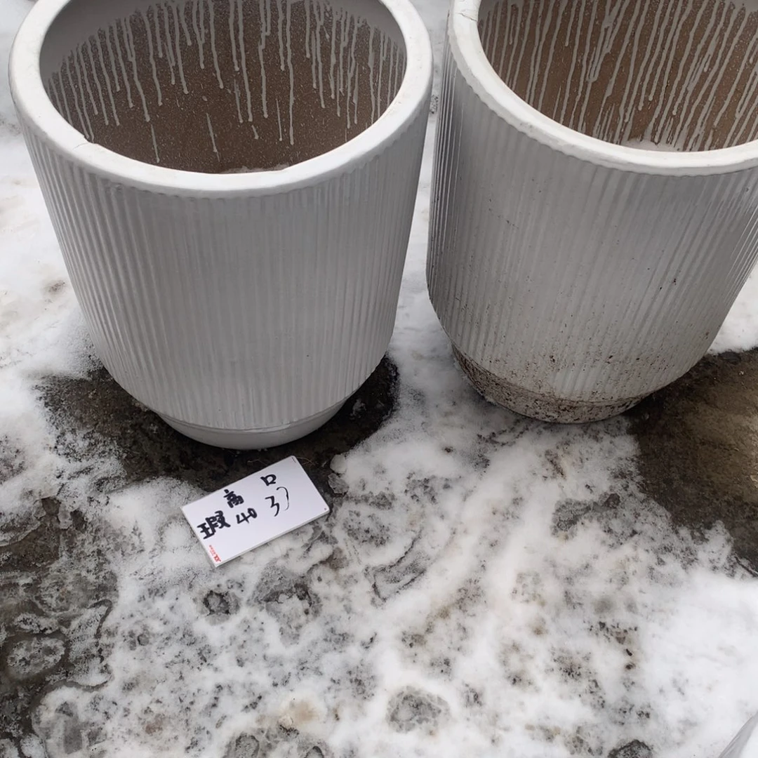 瑕疵高温陶瓷花盆