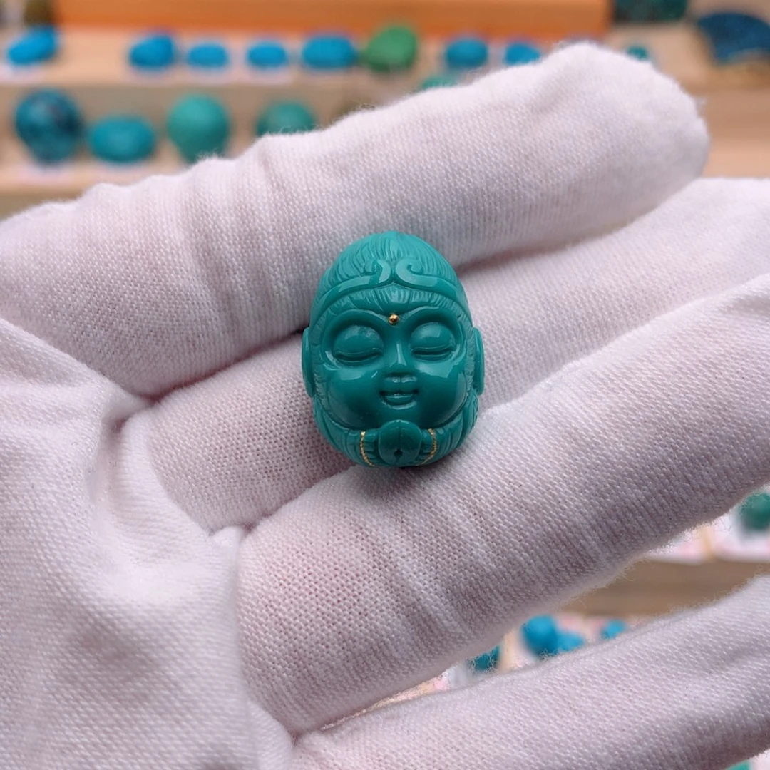 未镶嵌绿松石绿松石