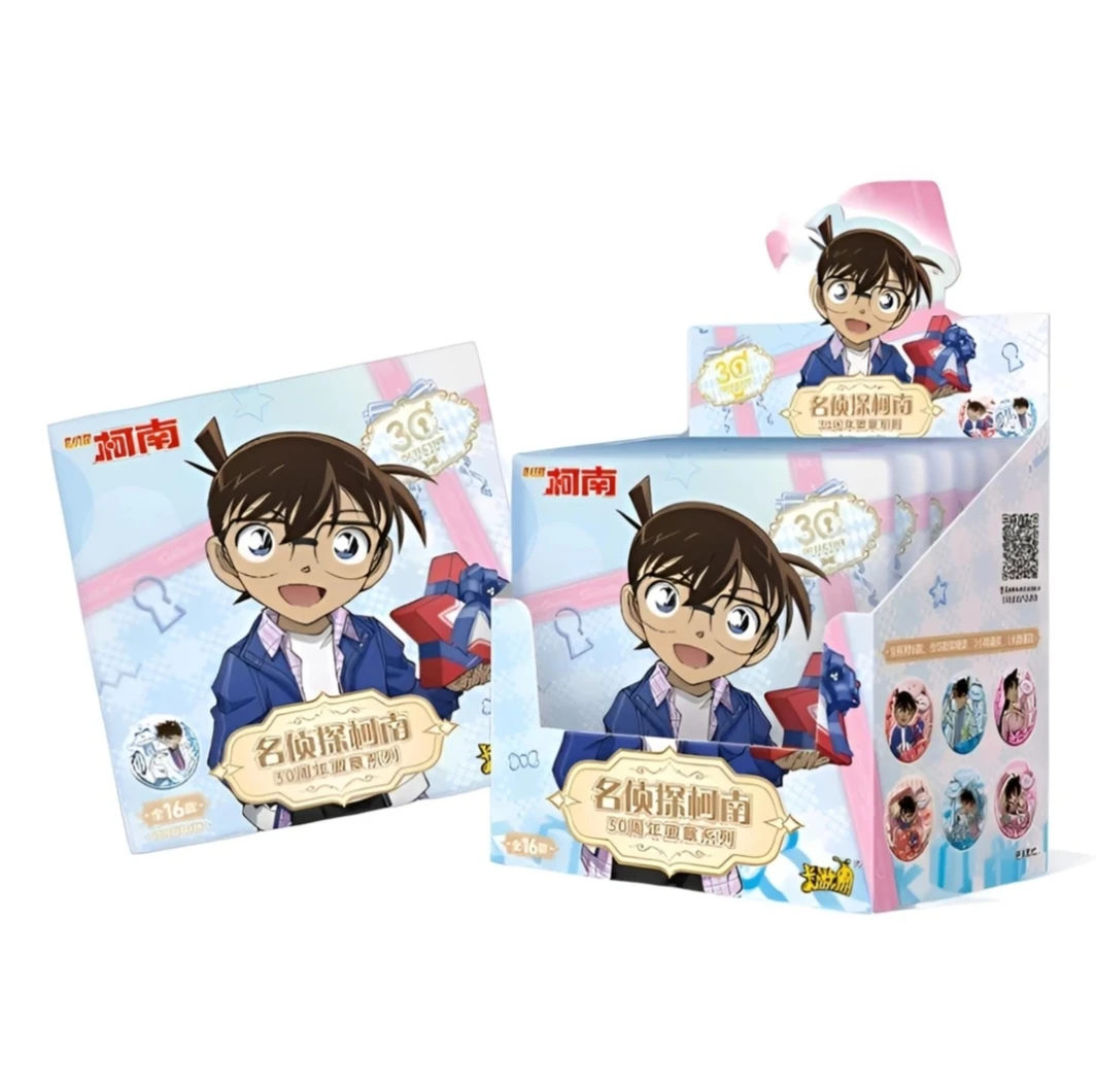 【卡游】《名侦探柯南》-30周年系列吧唧礼物系列（柠檬代拆）1