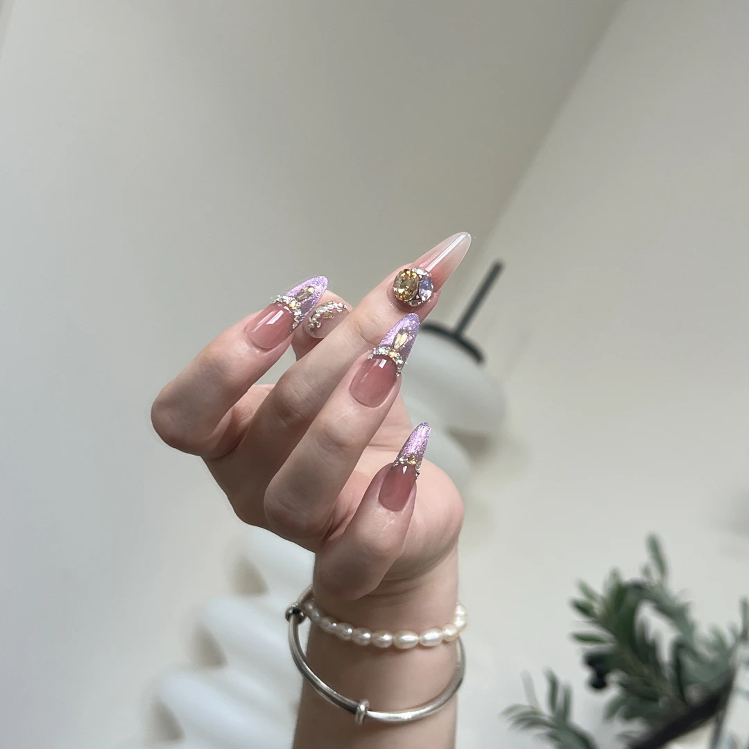 本宫指义【U9/施华】穿戴甲 底色：素蔻