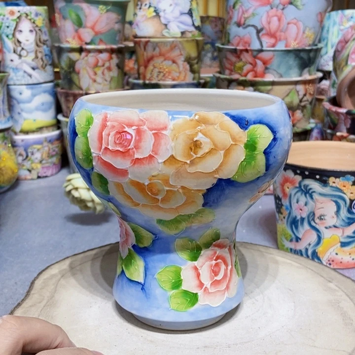 景德镇艺术手绘作品