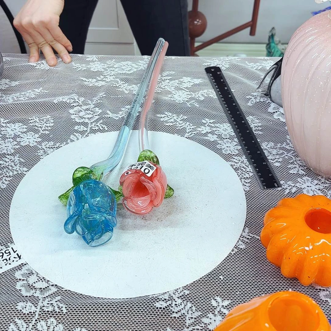 瑕疵不退不换琉璃花瓶花器艺术品