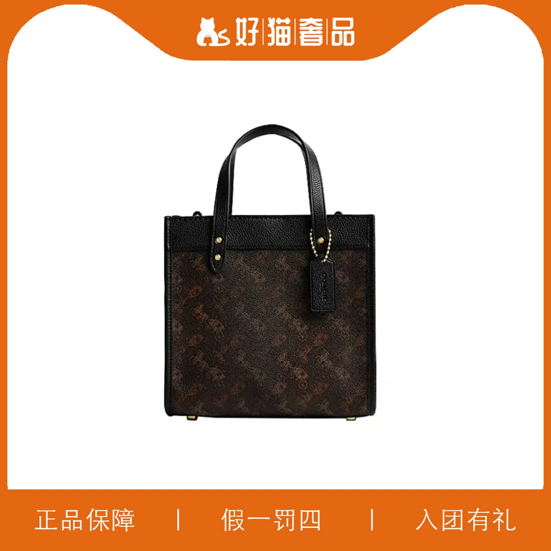 95新 COACH/蔻驰 蔻驰马拉车方托/MK902/22X21X12