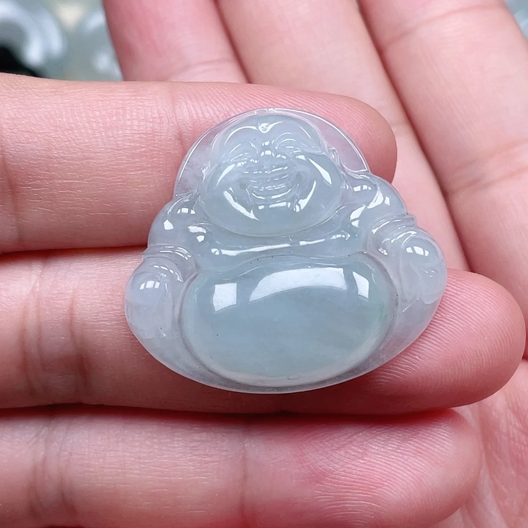 颈饰未镶嵌翡翠佛公
