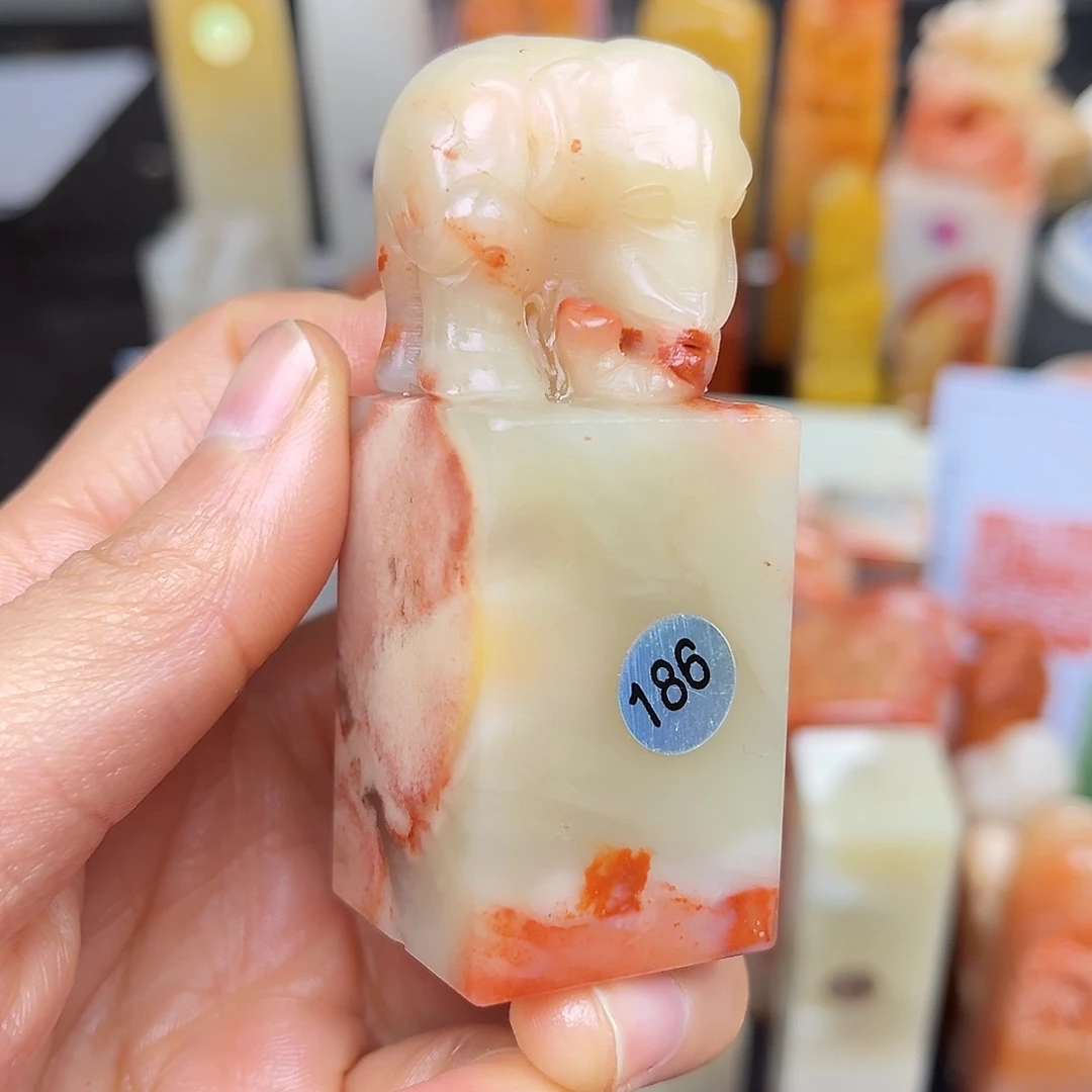 寿山石印石我想吃火锅呢
