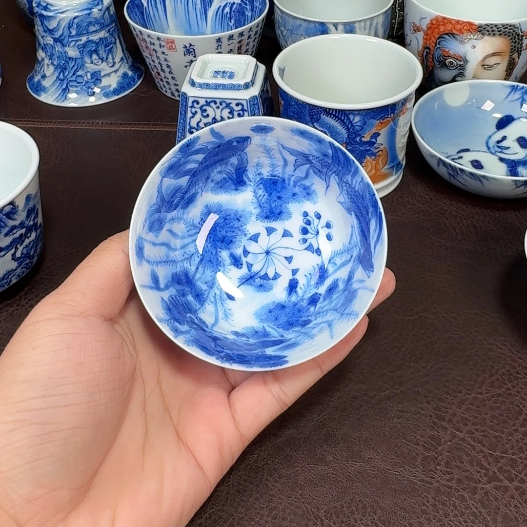 ****路现代景德镇陶瓷杯