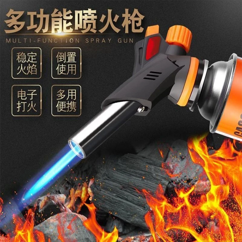 多功能喷火枪烧猪毛喷枪丁烷液化气家用户外喷火器火枪喷灯点火